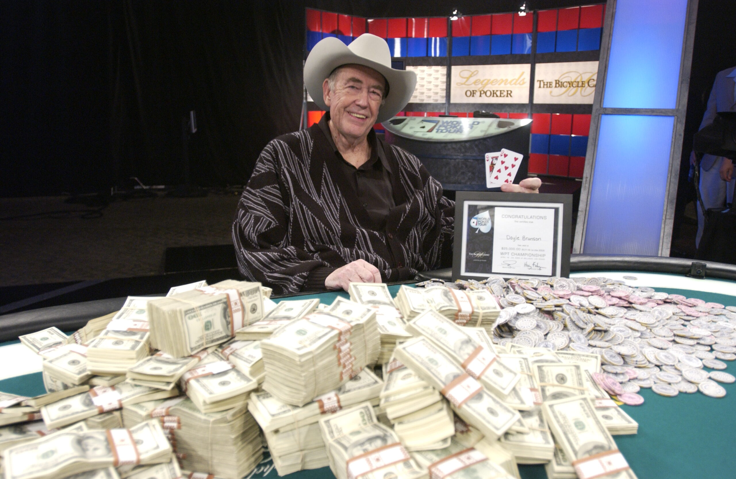 Doyle Brunson (Sorta) Clarifies Retirement Comments: ‘Probably No More WSOP Events’