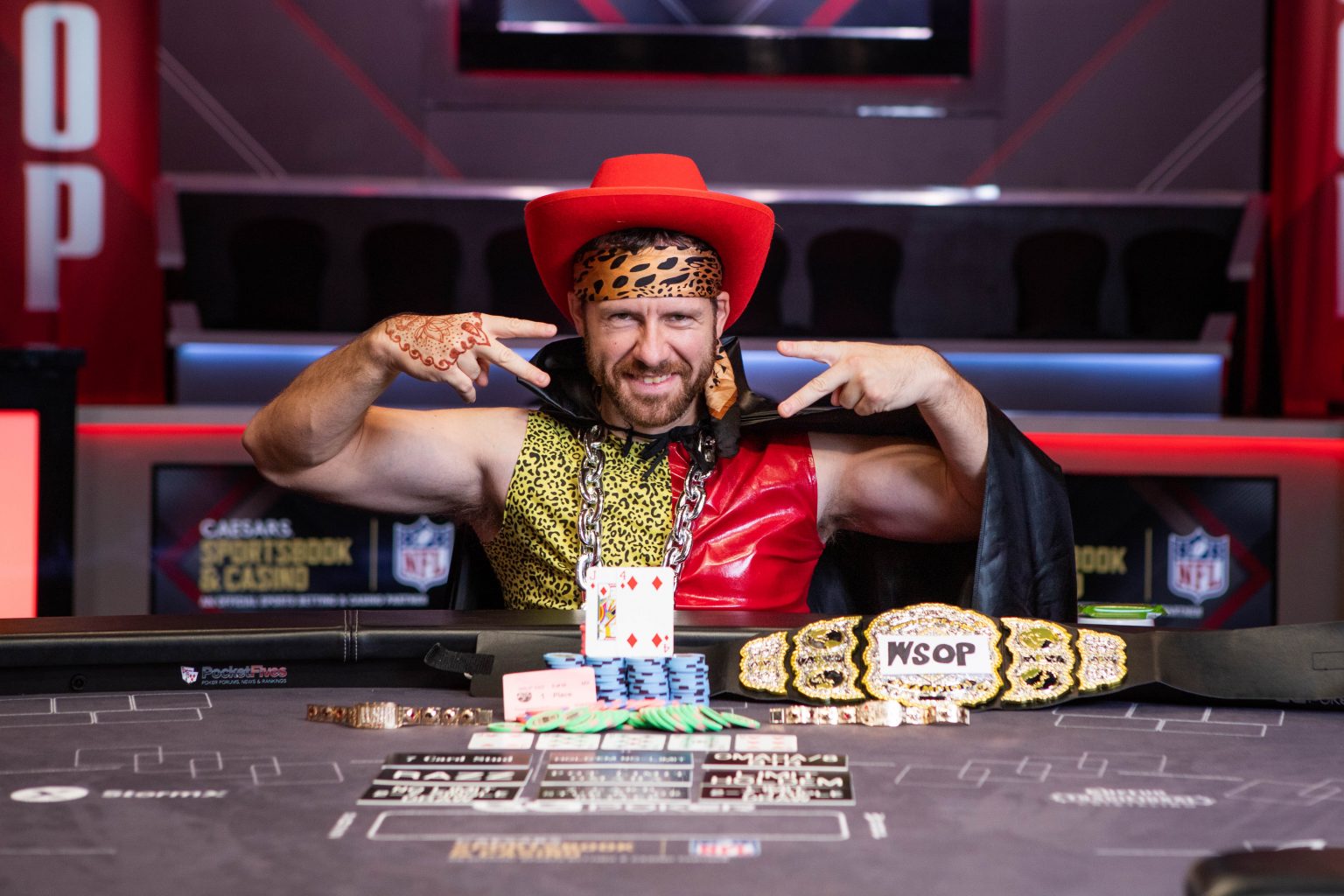 "Macho" Dan Cates Goes BacktoBack in WSOP 50K Players Championship