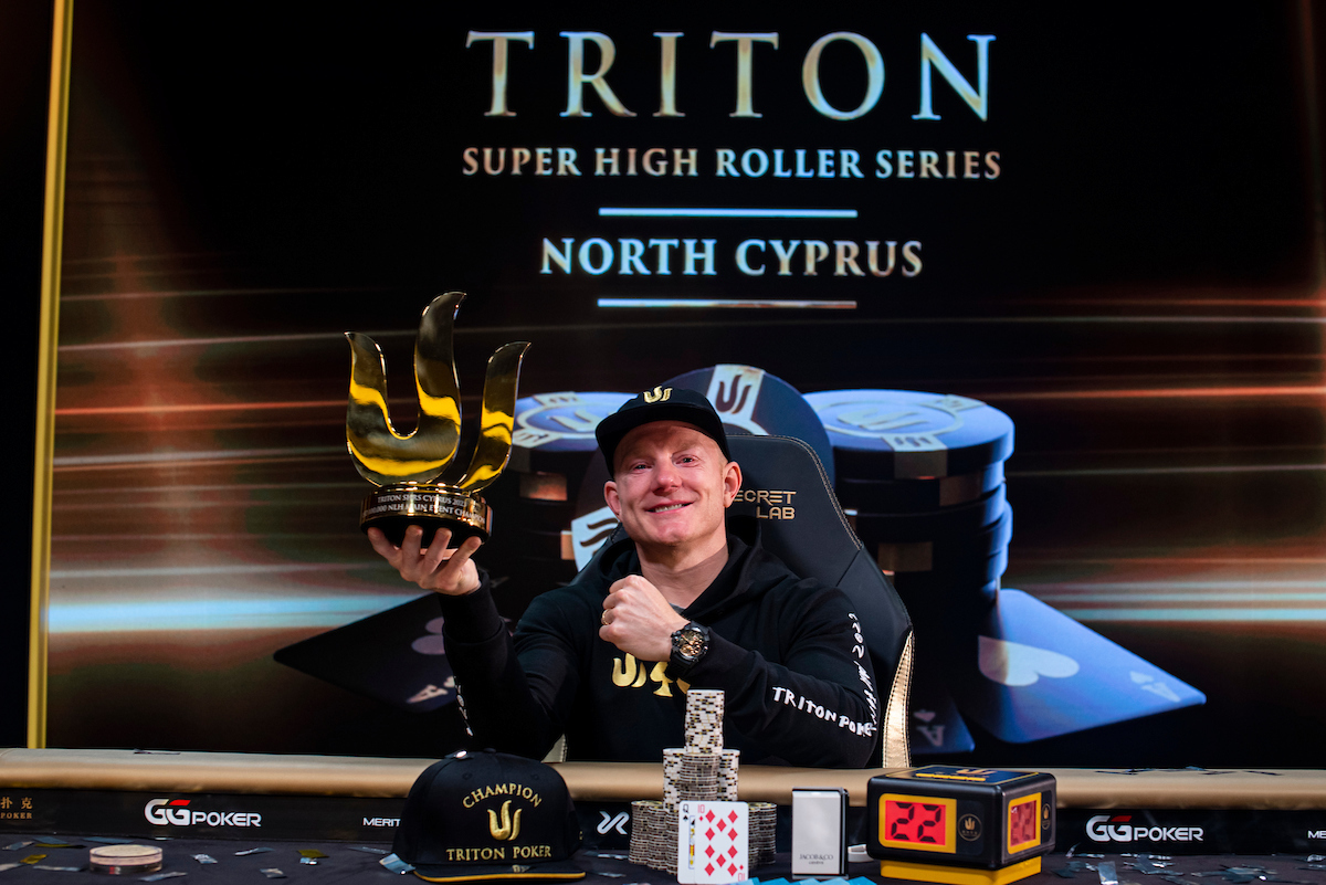 Jason Koon Wins Seventh Triton Super High Roller Title in $100,000 Main Event