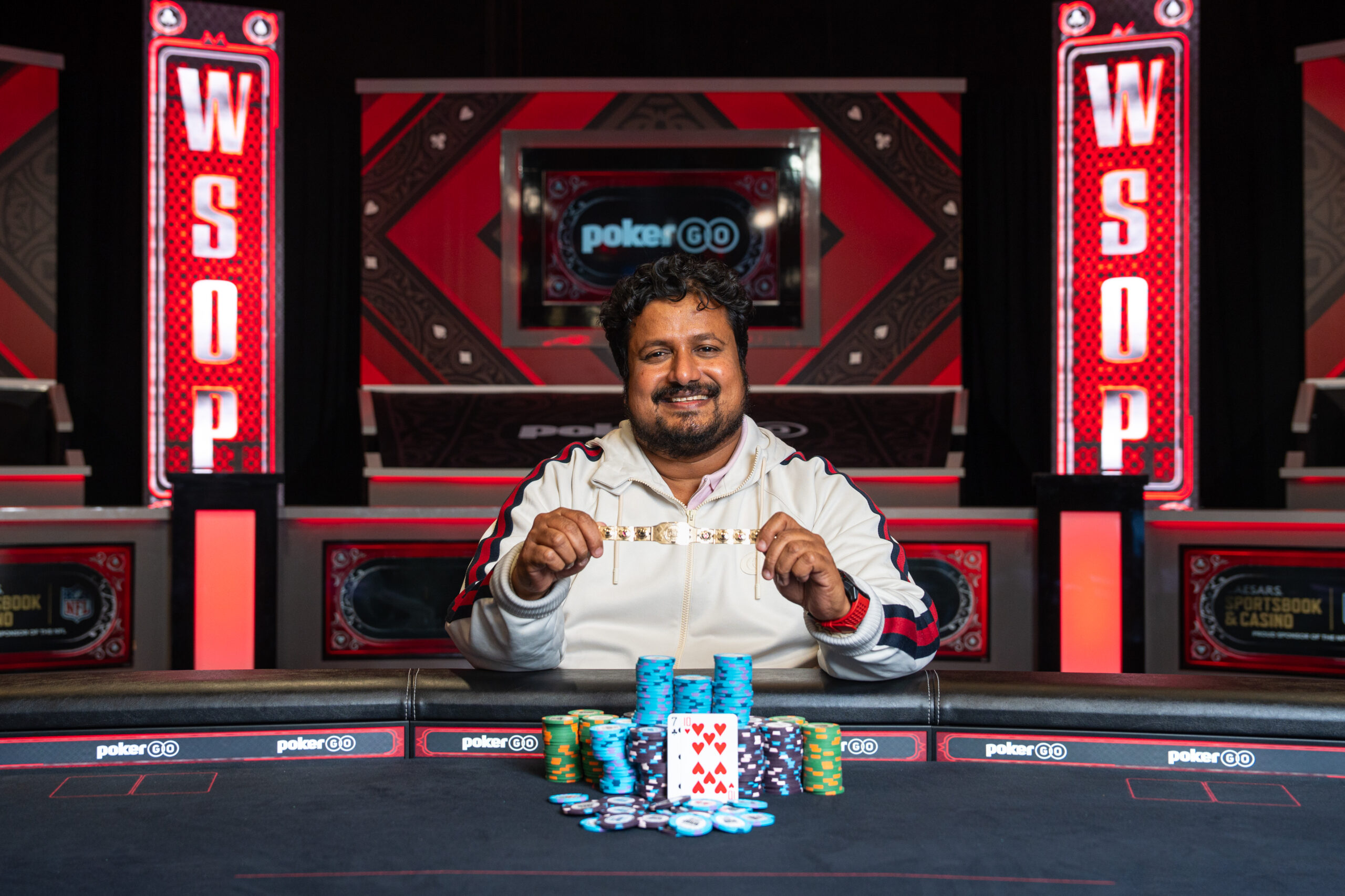 Santhosh Suvarna wins the Biggest Buy-in Event of the WSOP for $5,415,152