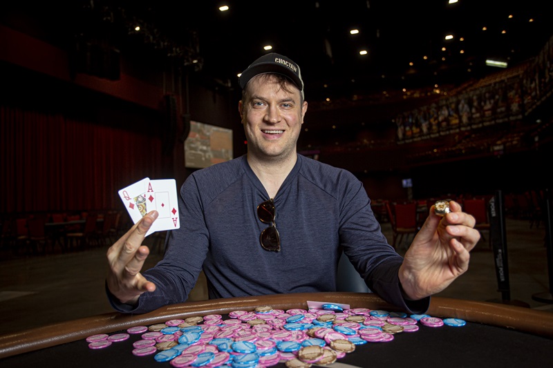 Justin Lapka Wins Third World Series of Poker Ring in Choctaw Main Event