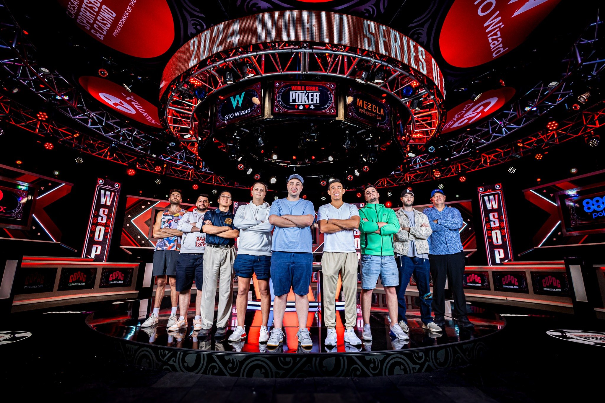 Final Table of World Series of Poker Main Event Begins Today