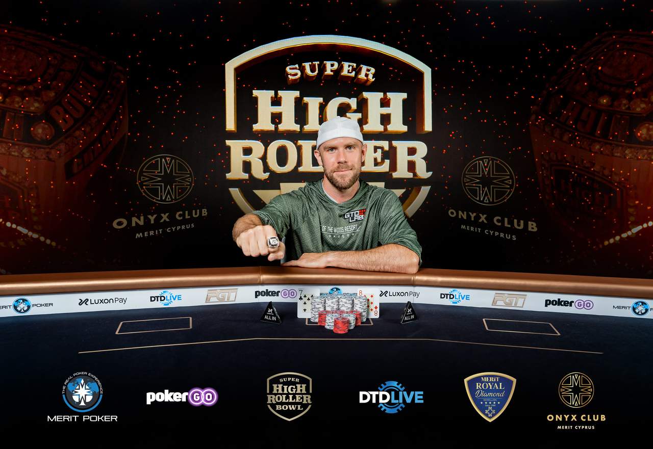 Seth Davies Wins $3.2 Million in Super High Roller Bowl Event in Cyprus