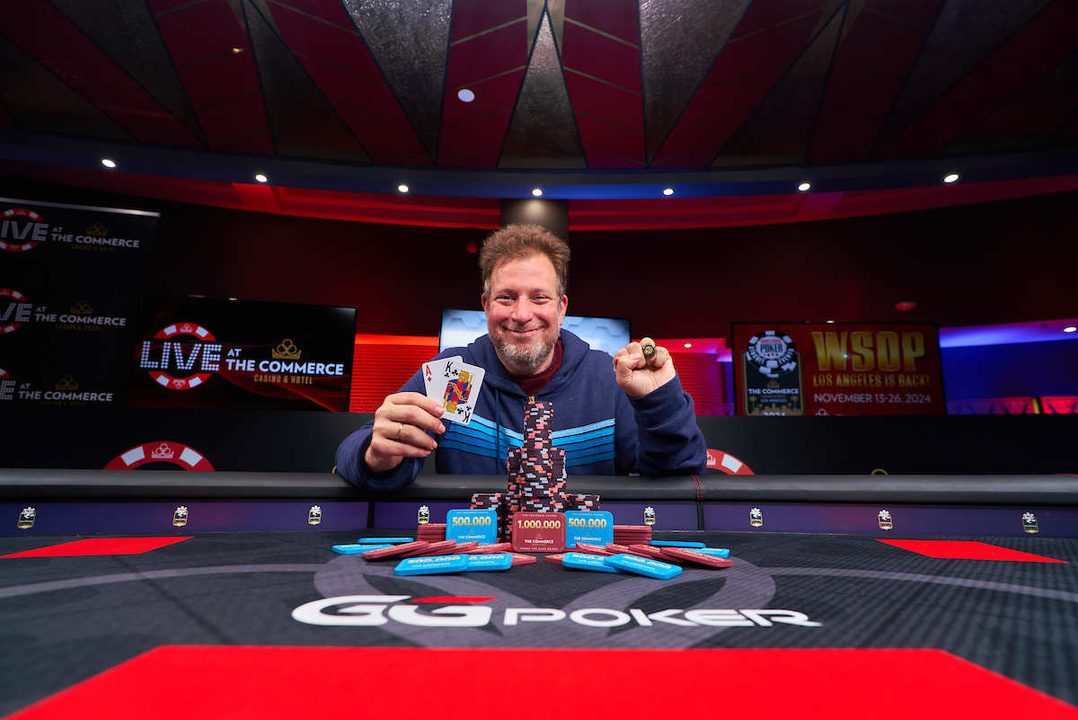 Matthew Salsberg Wins World Series of Poker Circuit Main Event at Commerce Casino for 6,134