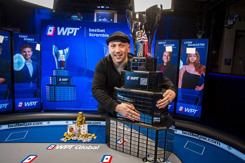 Nick Yunis Wins First Major Title at World Poker Tour bestbet Scramble Championship