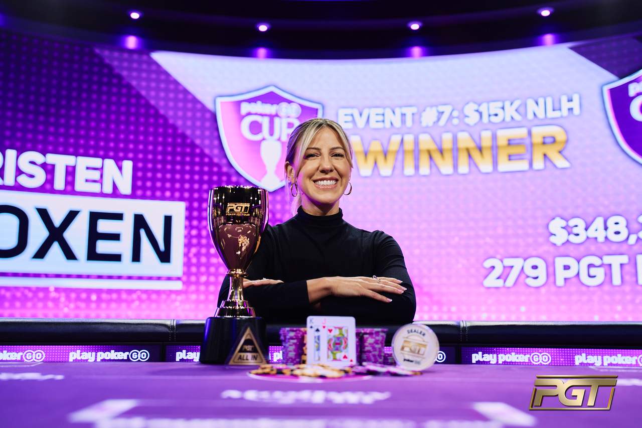 Kristen Foxen Wins Second PokerGO Tour Event in a Month