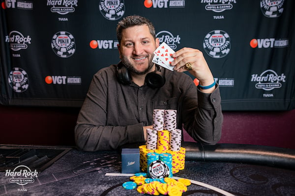 John Dollinger is the 2025 Word Series of Poker Circuit Tulsa Main Event Champion